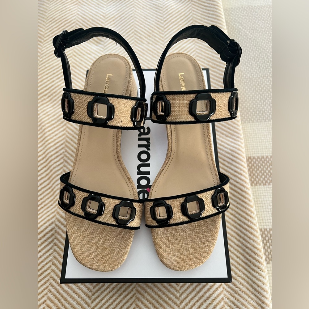 Larroude Milan Sandal 10 New